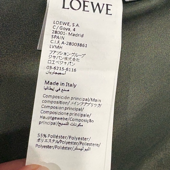 LOEWE Checked Draped Jacket — Like New | Authentic - Picture 12 of 13